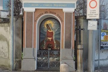 Cappelletta Madonna del Buon Viaggio - Piazza Don Milanese angolo via Roma